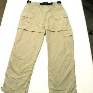 Convertible Zip Off Cargo Hiking Pants Mens medium